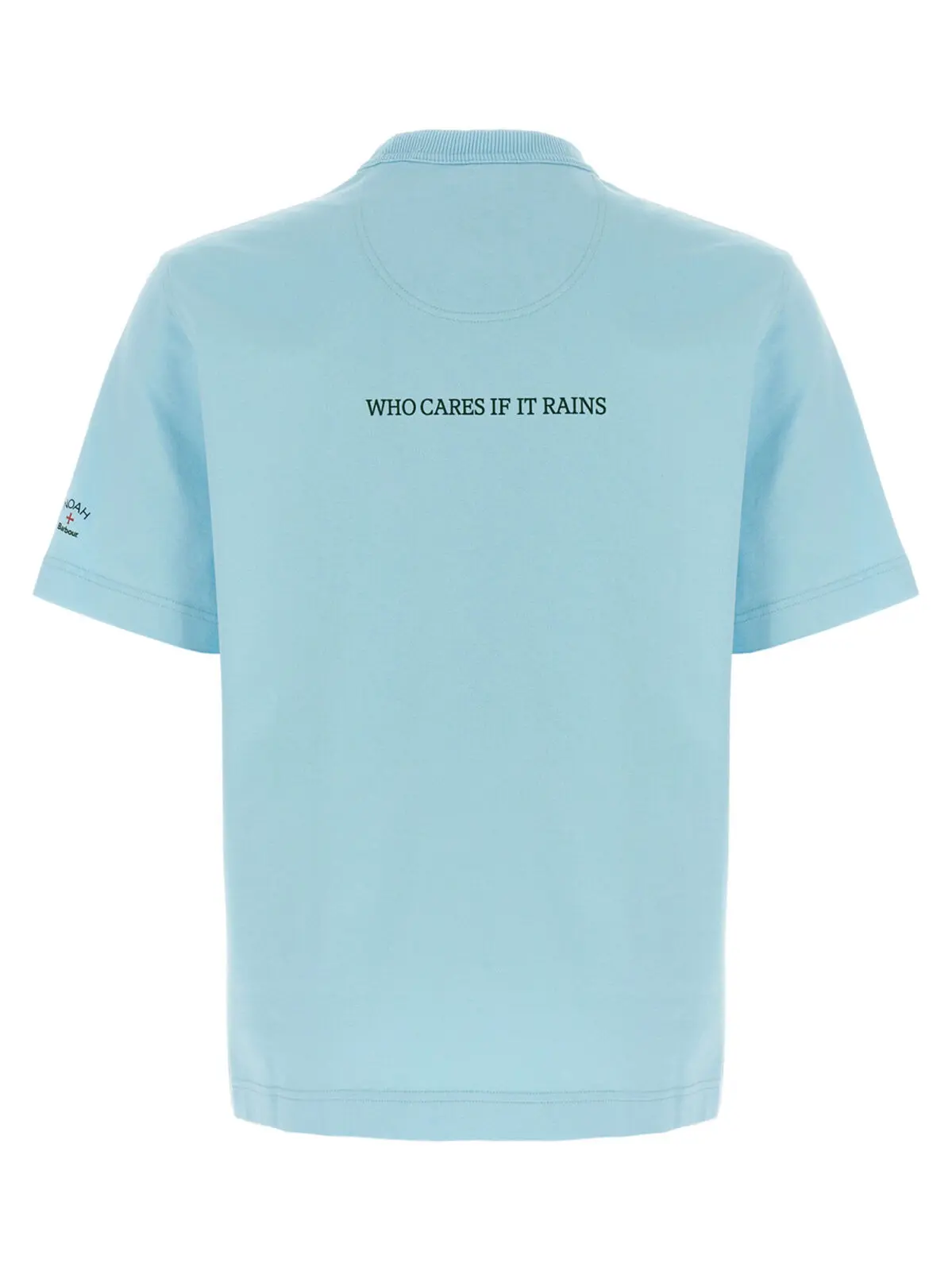 Футболка Barbour x NOAH Archive Swan Блакитна 2 Barbour x NOAH 'Archive Swan' T-shirt MTS1448BL12 BARBOUR Light Blue