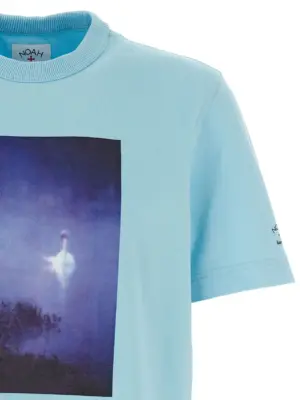Barbour x NOAH 'Archive Swan' T-shirt Man BARBOUR Light Blue