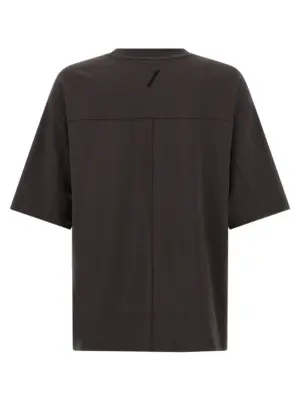 Stretch t-shirt MTS882NIGHTBROWN THOM KROM Black