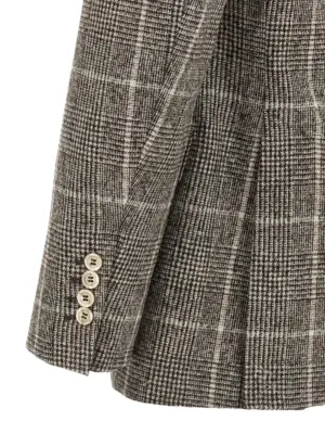 'Cavallo' blazer 58% alpaca wool 27% wool 15% polyamide BRUNELLO CUCINELLI Multicolor