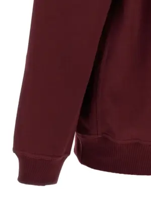 Techno cotton sweatshirt 95% cotton 5% polyamide BRUNELLO CUCINELLI Bordeaux