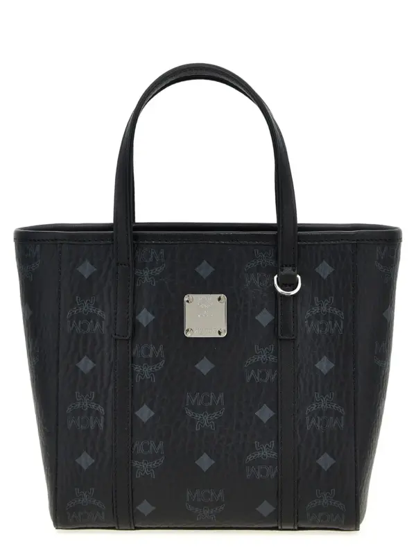 'Toni' mini shopping bag MCM Black
