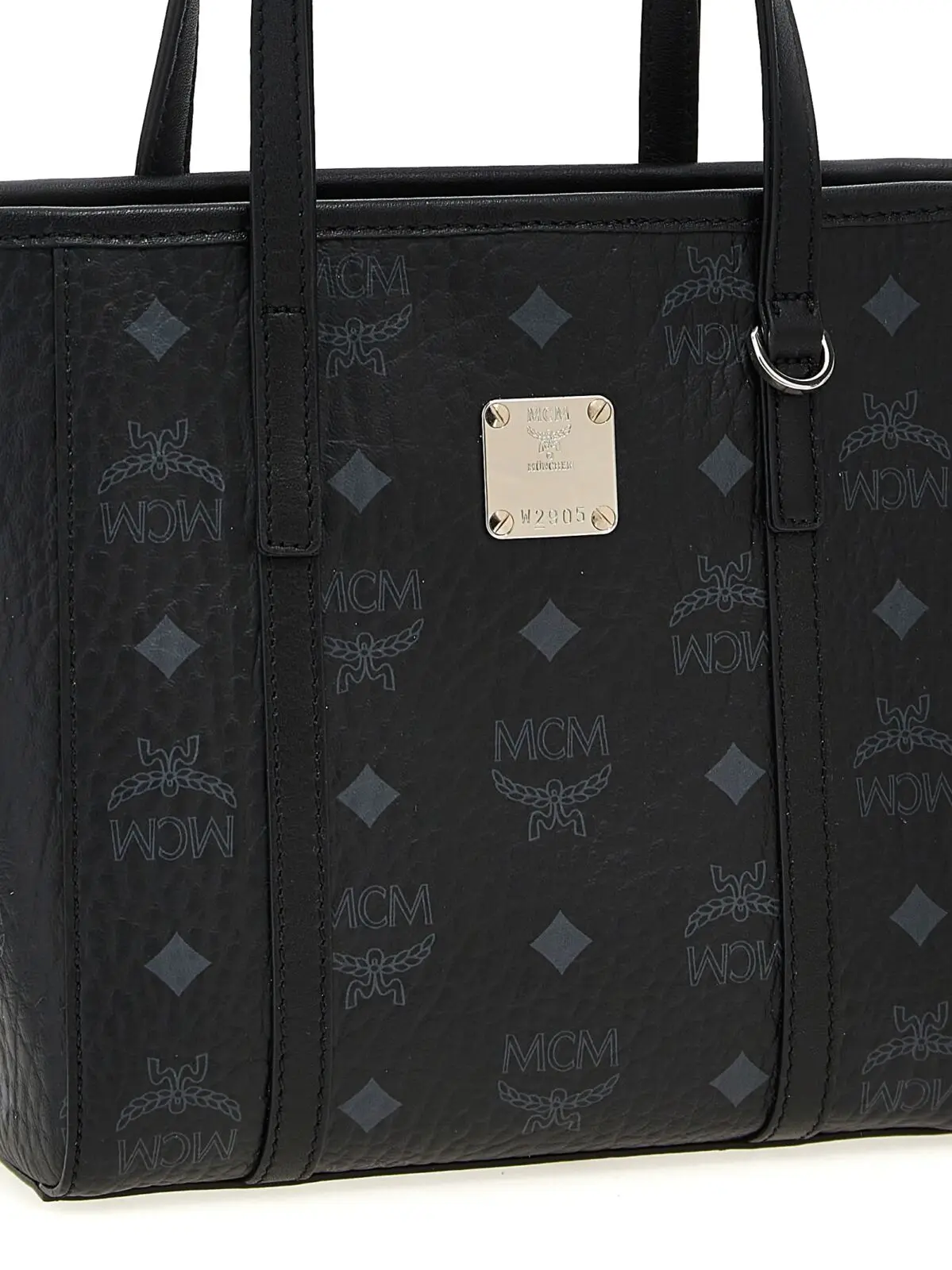 Міні-сумка шопер Mcm Toni Чорна 3 'Toni' mini shopping bag Woman MCM Black