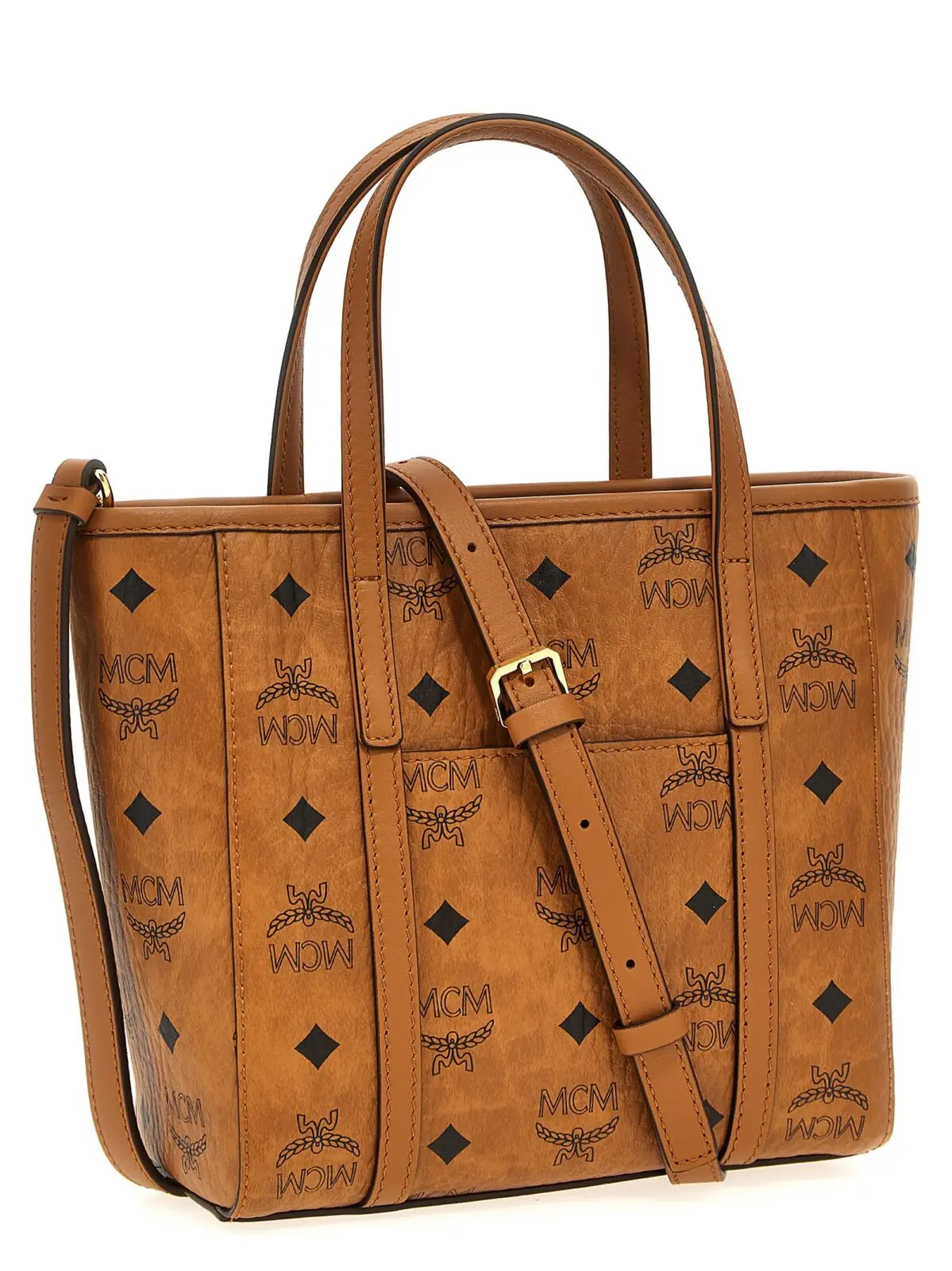 Сумка шопер Mcm Toni mini Коричнева 2 'Toni' mini shopping bag MWPEAMT06CO MCM Brown