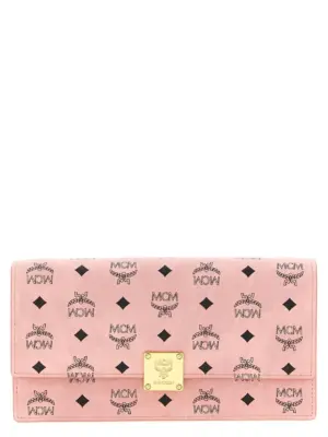 'Aren' wallet on chain MCM Pink