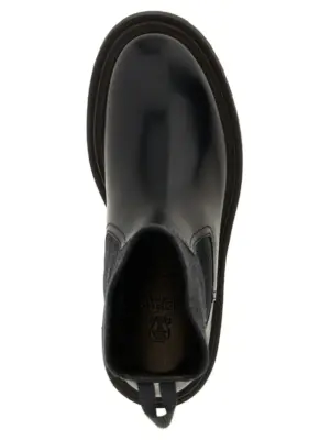 Precious Loop Detail ankle boots 100% calfskin leather (Bos Taurus) BRUNELLO CUCINELLI Black