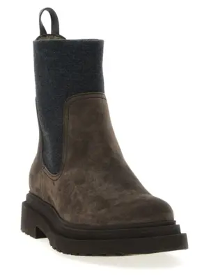 Monile ankle boots MZSFG3034PC7284 BRUNELLO CUCINELLI Brown