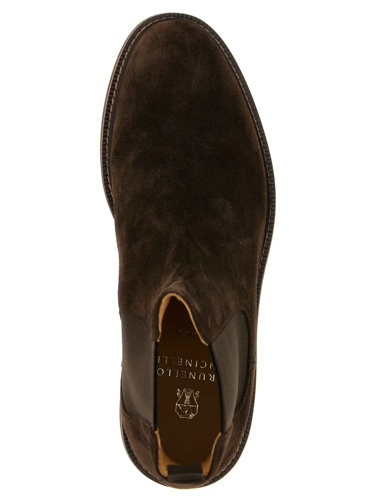 Черевики челсі Brunello Cucinelli Коричневі 4 Chelsea ankle boots 100% calfskin leather (Bos Taurus) BRUNELLO CUCINELLI Brown