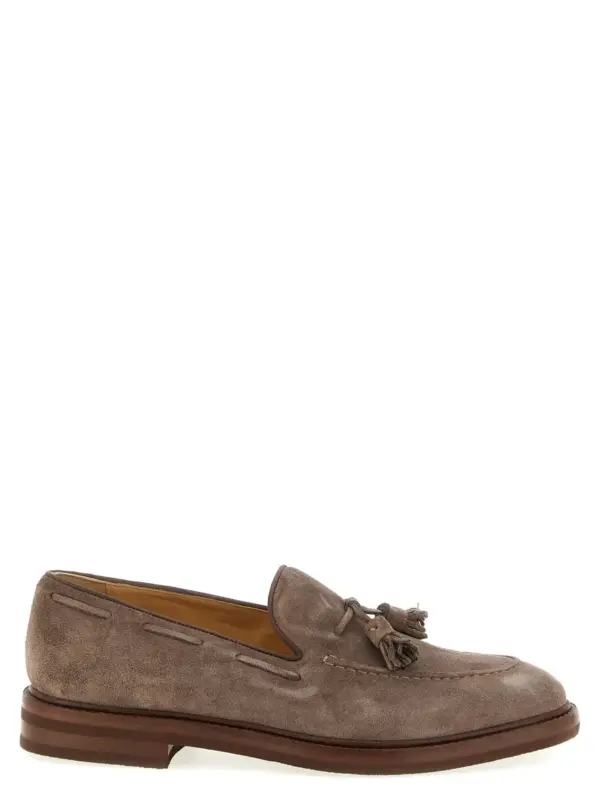 Tassel loafers BRUNELLO CUCINELLI Brown