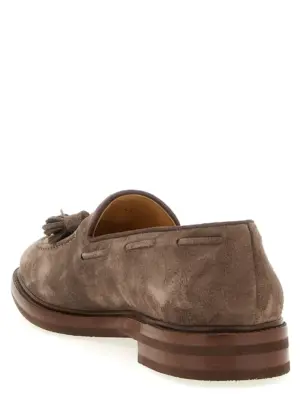 Tassel loafers Man BRUNELLO CUCINELLI Brown