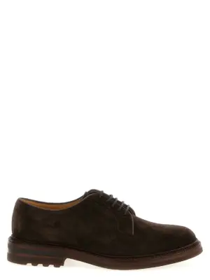 Suede derby BRUNELLO CUCINELLI Brown