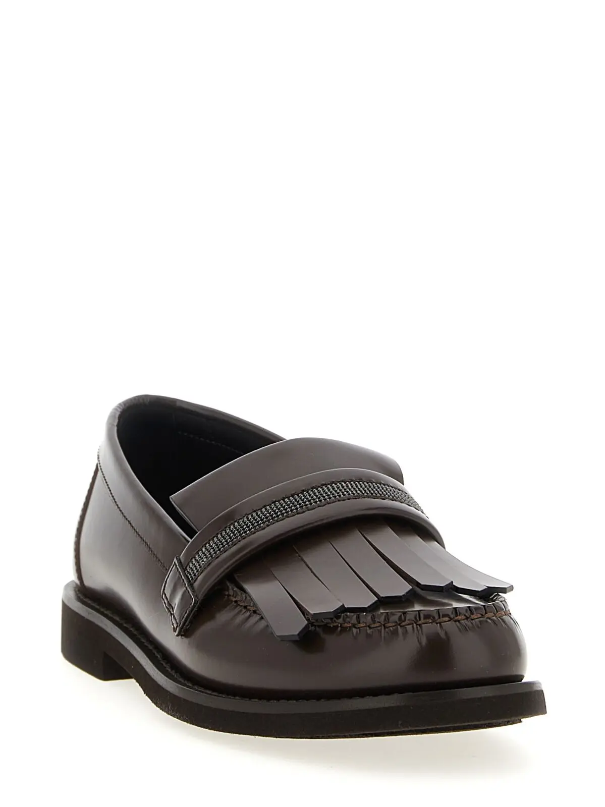 Лофери Monile Brunello Cucinelli Коричневі 2 Monile Loafers MZVNG3068C8279 BRUNELLO CUCINELLI Brown