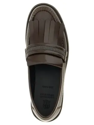 Monile Loafers 100% calfskin leather (Bos Taurus) BRUNELLO CUCINELLI Brown