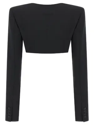 'Cleo' blazer NDAW24JKT024BLACK NENSI DOJAKA Black