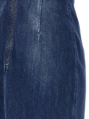 Denim dress 100% cotton NENSI DOJAKA Blue