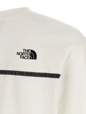 'Zumu' T-shirt 100% cotton THE NORTH FACE White/Black