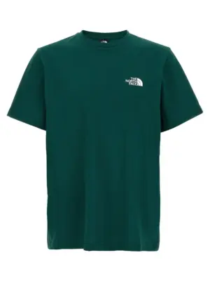 'Simple Dome' T-shirt THE NORTH FACE Green