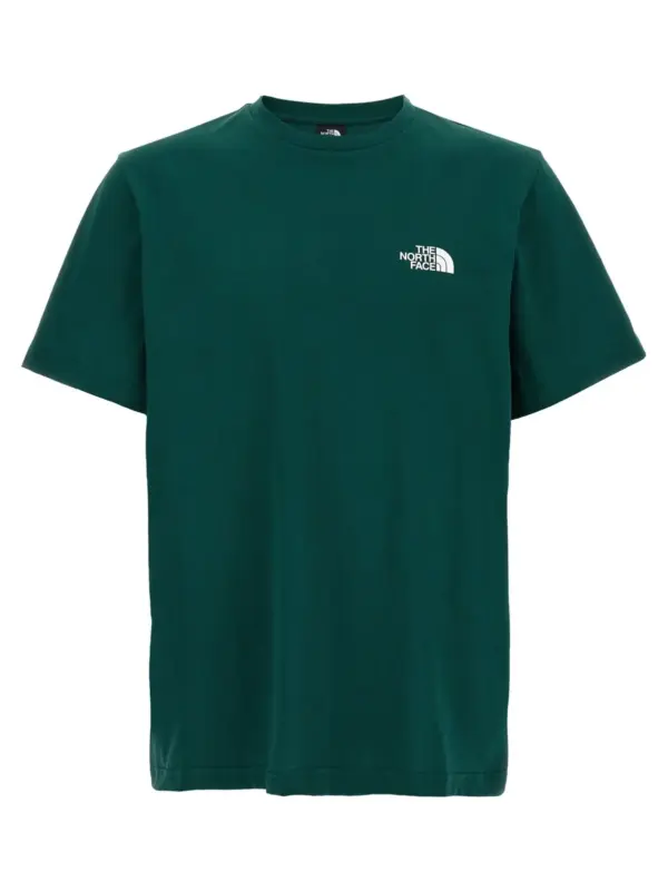 'Simple Dome' T-shirt THE NORTH FACE Green