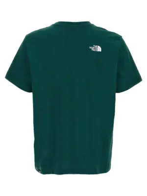 'Simple Dome' T-shirt NF0A87NG6GI1NF6GI THE NORTH FACE Green