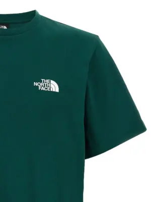 'Simple Dome' T-shirt Man THE NORTH FACE Green