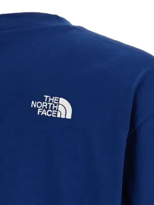 'Simple Dome' T-shirt 100% cotton THE NORTH FACE Blue