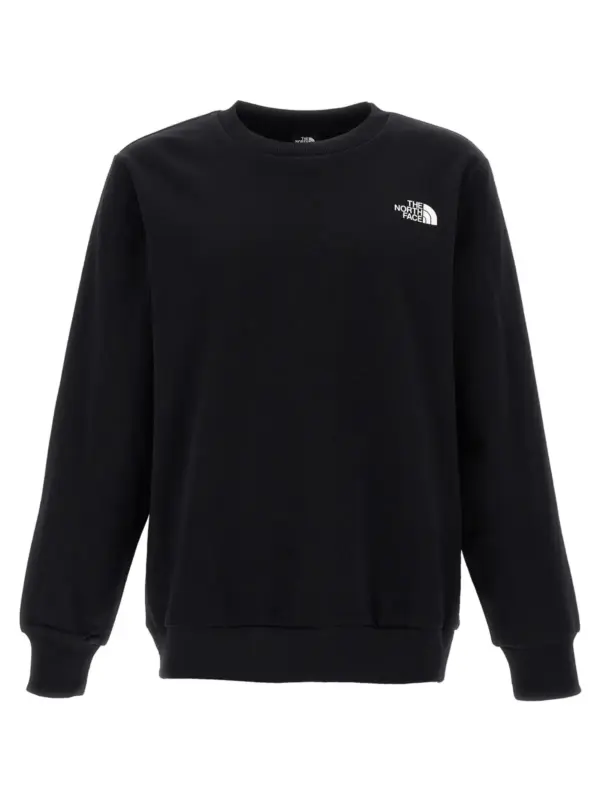 'Simple Dome Crew' sweatshirt THE NORTH FACE Black