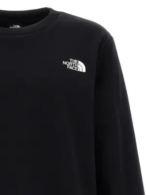 'Simple Dome Crew' sweatshirt Man THE NORTH FACE Black