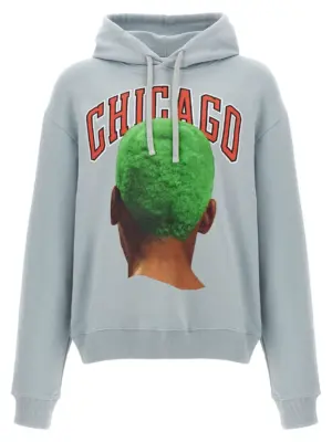 'Chicago Player Green' hoodie IH NOM UH NIT Light Blue