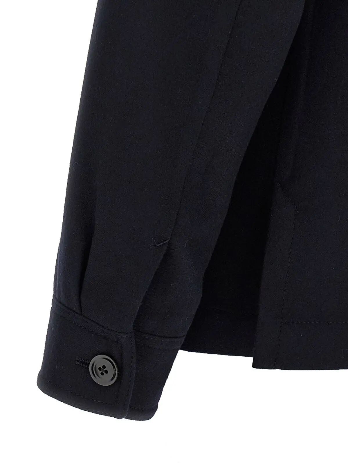 Оверсорочка Tom Ford Double Splittable Light Wool Синя 4 'Double Splittable Light Wool' overshirt 96% wool