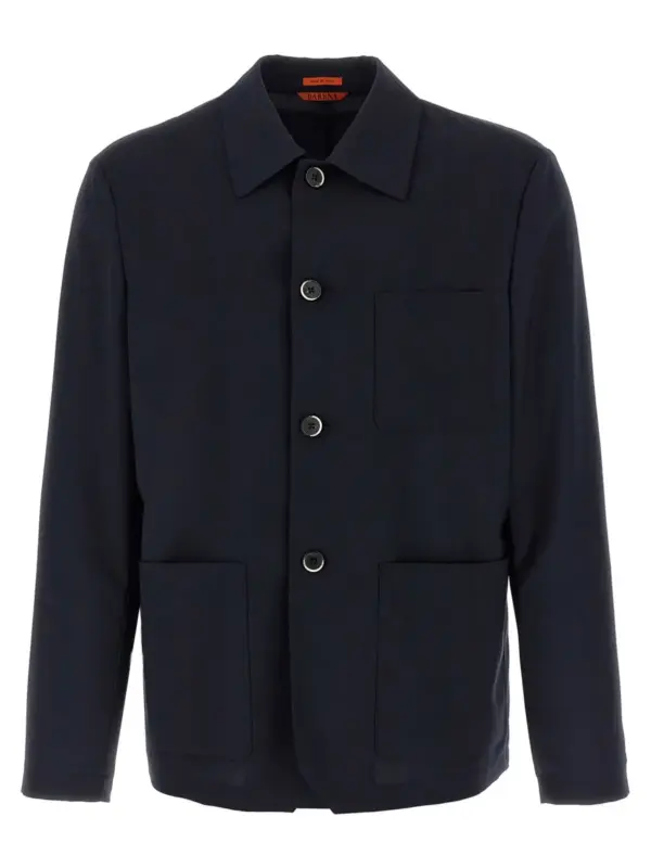 'Visal' overshirt BARENA Blue