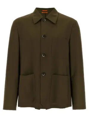 'Visal' overshirt BARENA Green