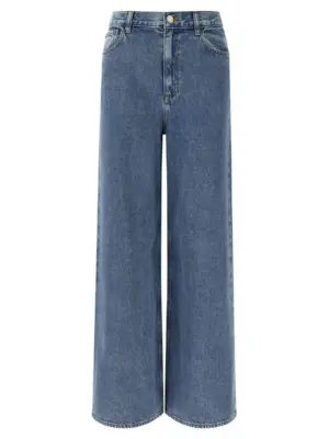 'High-Waisted Wide-Leg' jeans THEORY Blue