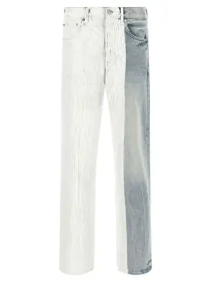 'Crackle Silver' jeans PURPLE Light Blue