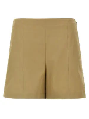 Cotton shorts THEORY Beige