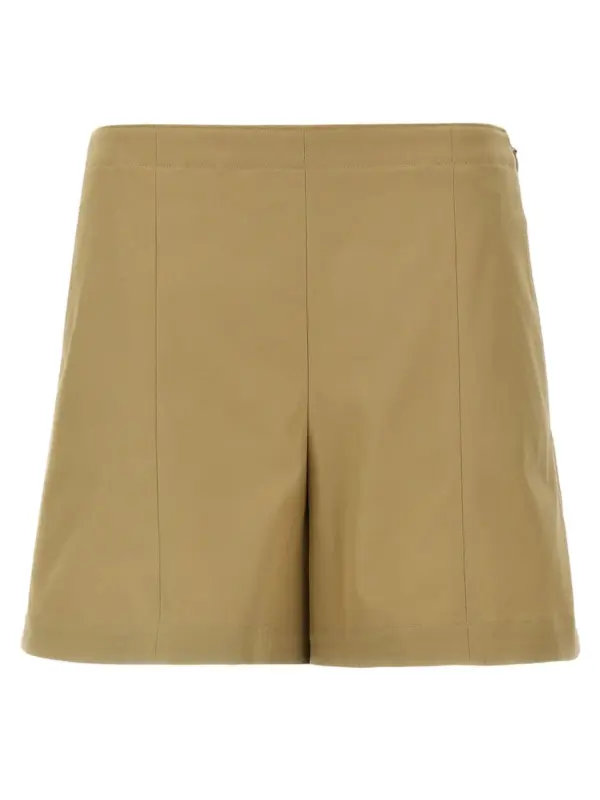 Cotton shorts THEORY Beige