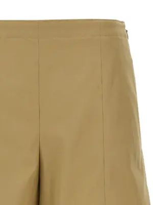 Cotton shorts Woman THEORY Beige