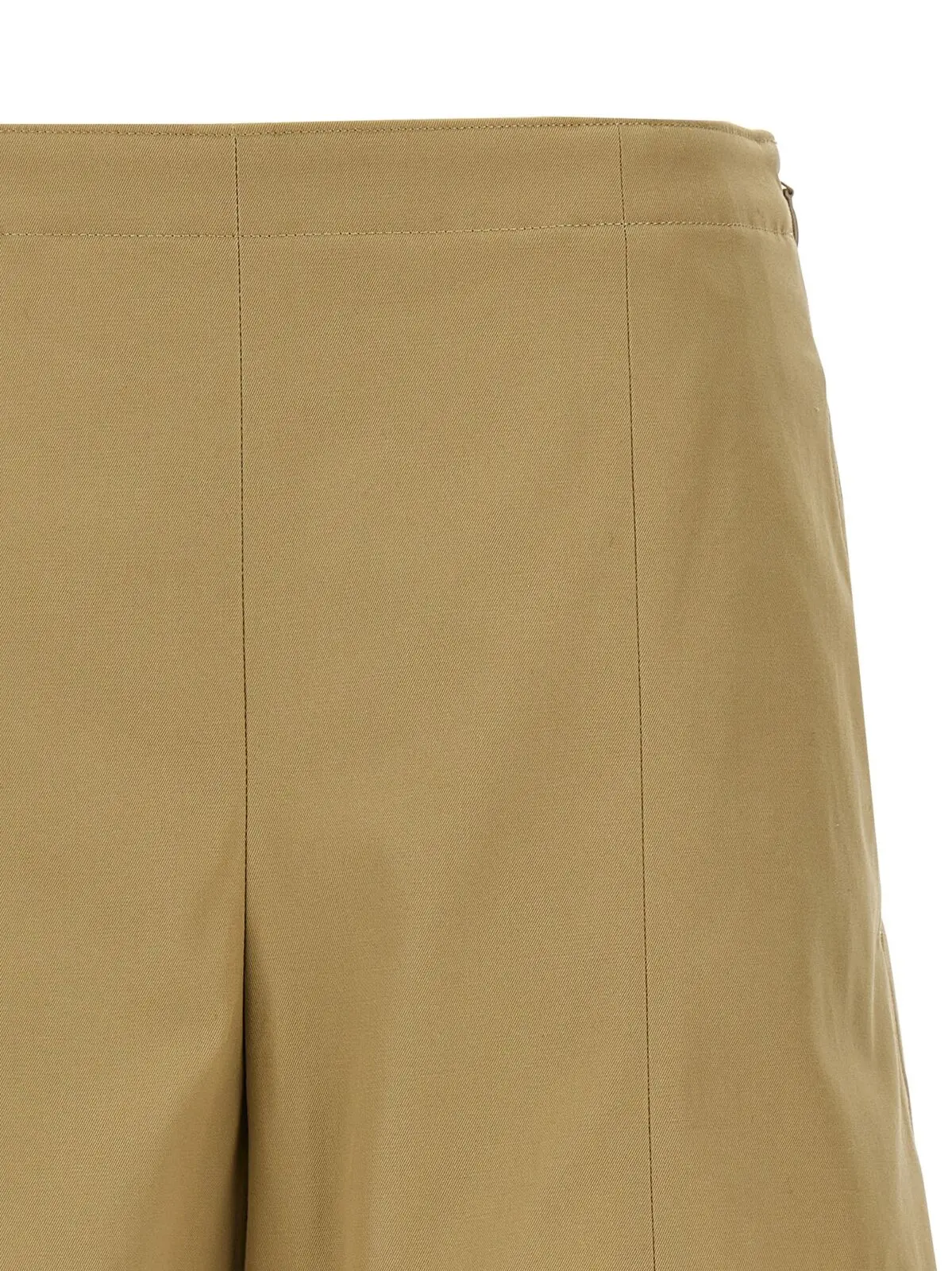 Шорти Theory Cotton Бежеві 3 Cotton shorts Woman THEORY Beige