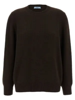 Cashmere sweater PRADA Brown
