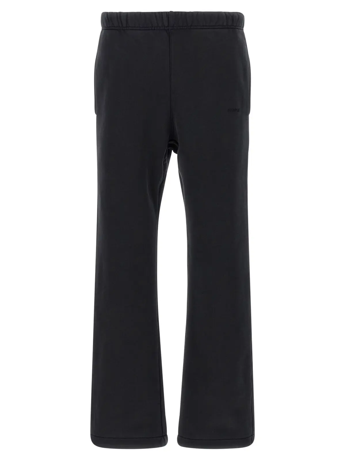 Джогери Purple з флісу Чорні 1 Sweatshirt joggers PURPLE Black