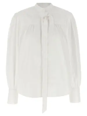 Bow shirt PRADA White
