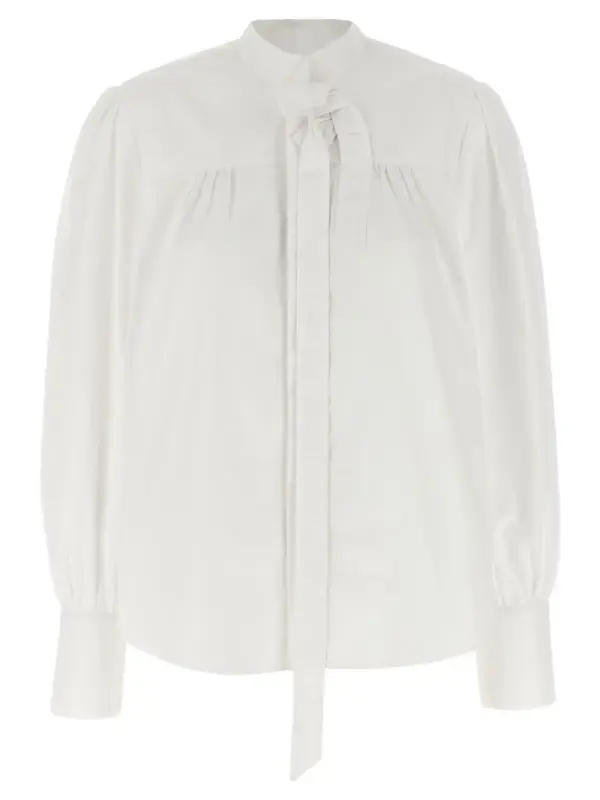 Bow shirt PRADA White