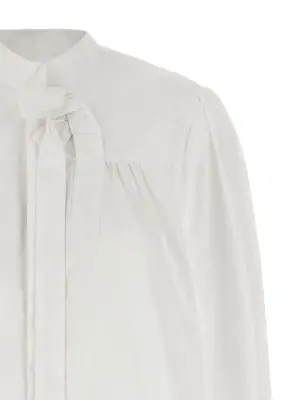 Bow shirt Woman PRADA White