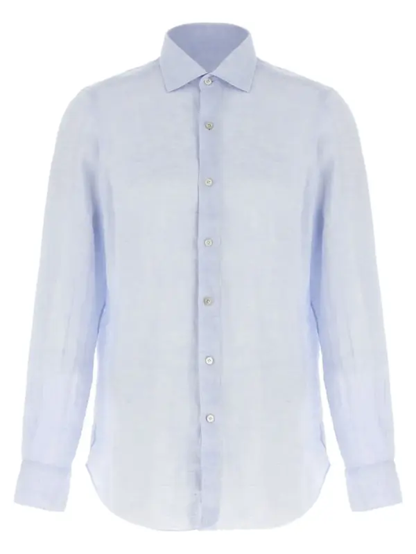 'Gaeta' shirt FINAMORE Light Blue