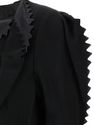 Cady crêpe top 100% viscose PRADA Black