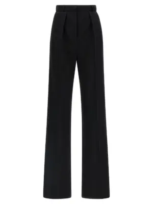 Tuxedo-effect trousers ELISABETTA FRANCHI Black