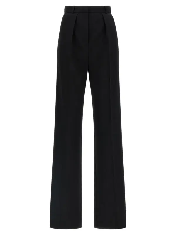Tuxedo-effect trousers ELISABETTA FRANCHI Black