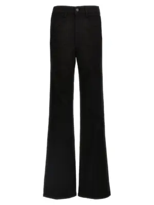 'Stretch Twill Denim Wide Flare' jeans TOM FORD Black