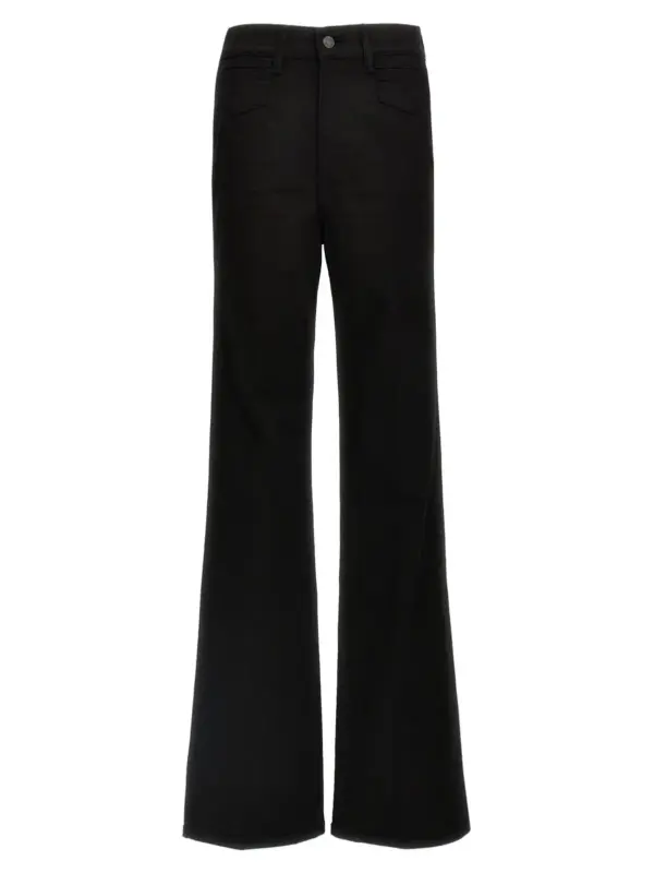 'Stretch Twill Denim Wide Flare' jeans TOM FORD Black
