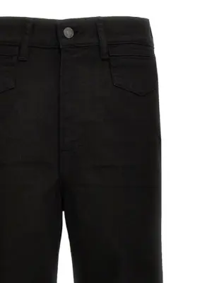 'Stretch Twill Denim Wide Flare' jeans Woman TOM FORD Black