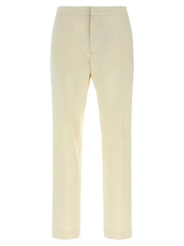 Jewel detail pants FABIANA FILIPPI White